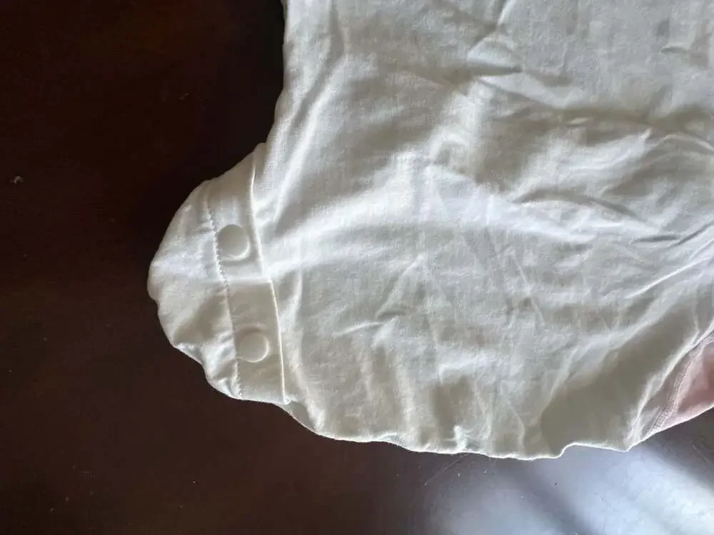 Kidira Transitional Swaddle Sack Sleep Bag White Pink Size Small